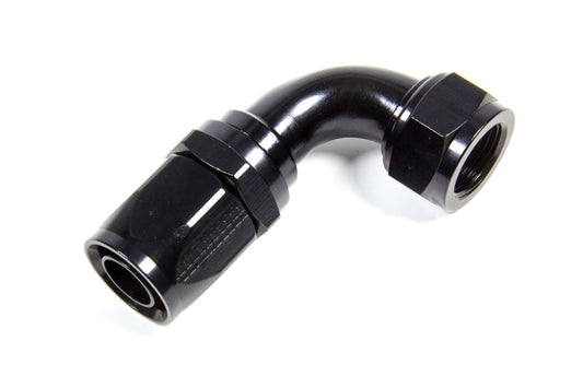 Fragola Hose Fitting #12 90 Deg. to #16 Hose Black MPN FRG229013-BL