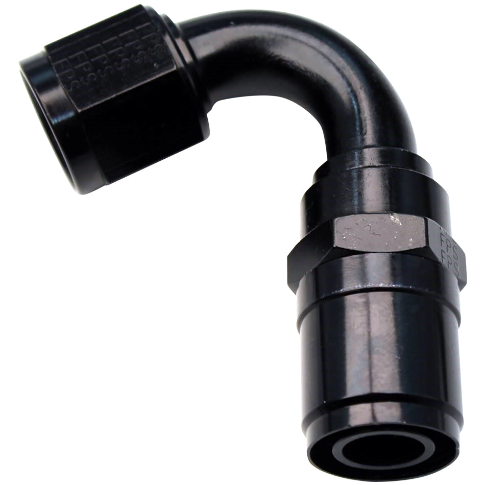 Fragola  #6 Race-Rite Crimp-On Hose End 120-Degree 2612006