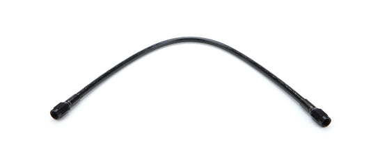 Fragola #3 PTFE Hose Str x Str 16in Length w/Blk Cover MPN FRG312016-BL