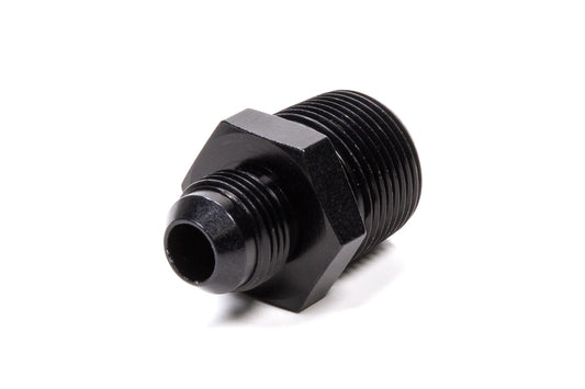 Fragola  Straight Adapter Fitting #12 x 1 MPT Black 481619-BL