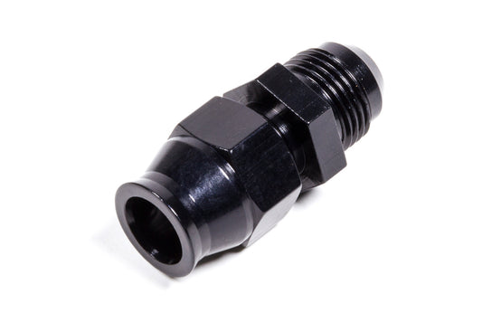 Fragola  8AN Male to 1/2in Tube Adapter Fitting  Black 892008-BL