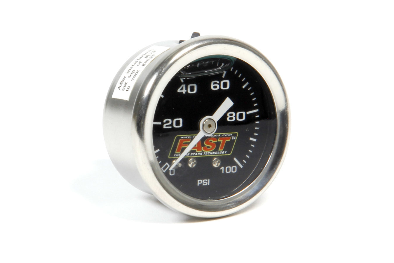 Fast Electronics  Fuel Pressure Gauge 0-100 PSI 54027G