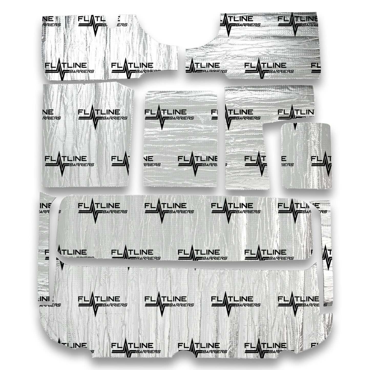 Flatline Barriers  47-55 1st Series GM Truc k Cab Floor Insulation TABT4024