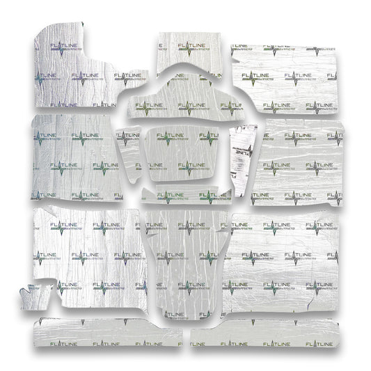 Flatline Barriers  60-62 GM Truck Low Tunne l Floor Insulation Kit TABT4031