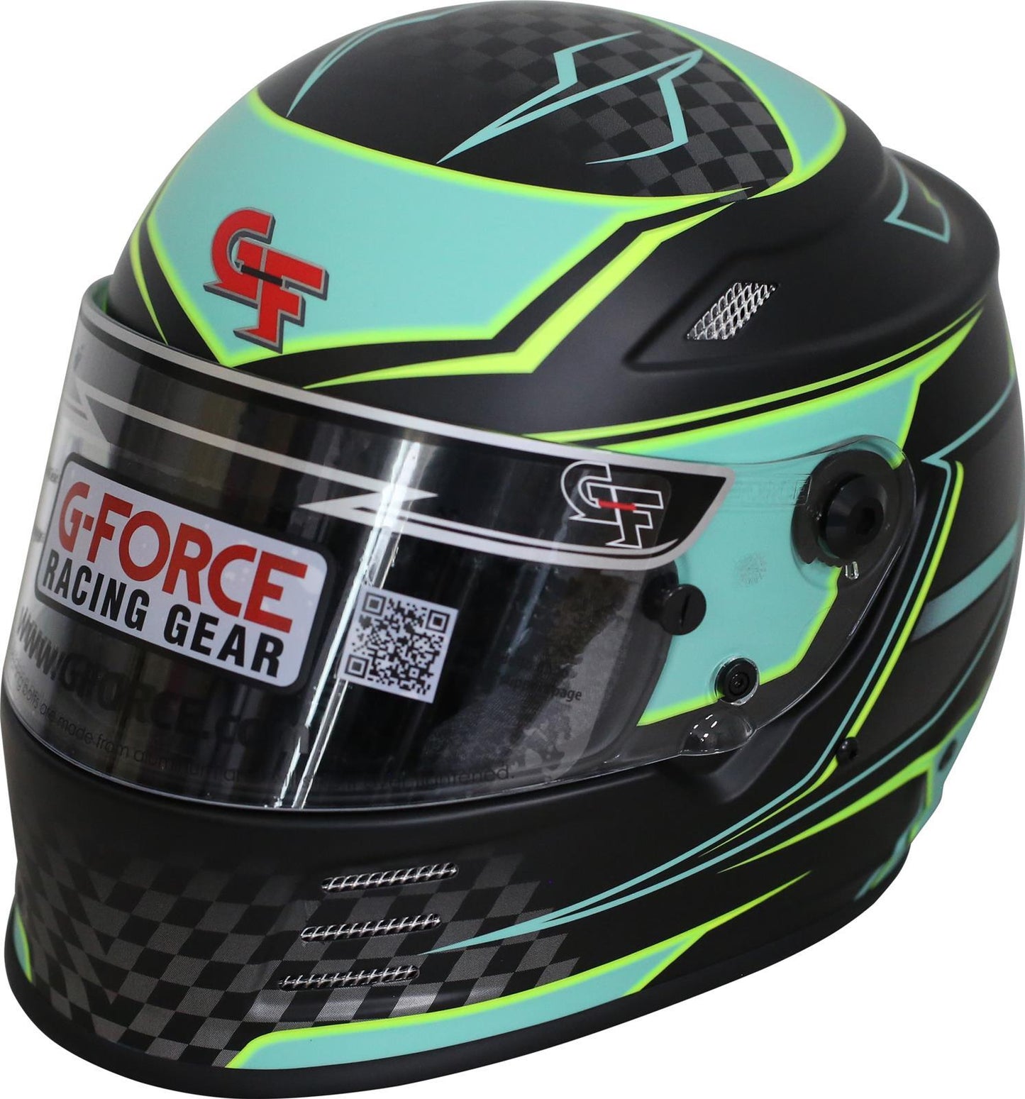 G-Force  HELMET REVO GRAPHICS LRG TEAL SA2020 13005LRGTL