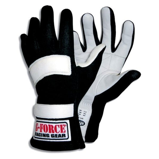 G-Force GF5 Racing Gloves Child Medium Black MPN GFR4101CMDBK