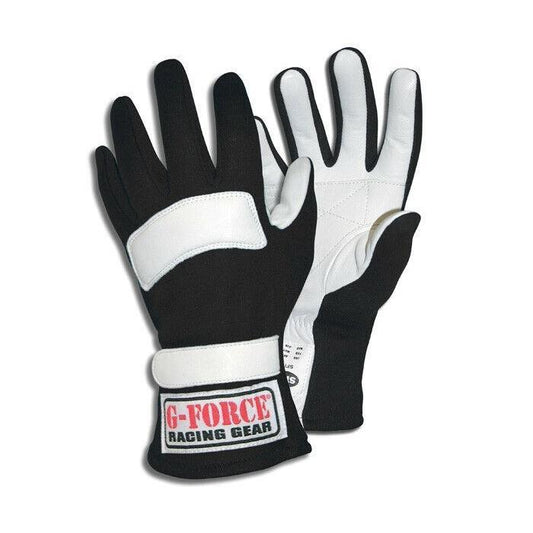 G-Force  G5 Racing Gloves X-Large Black 4101XLGBK