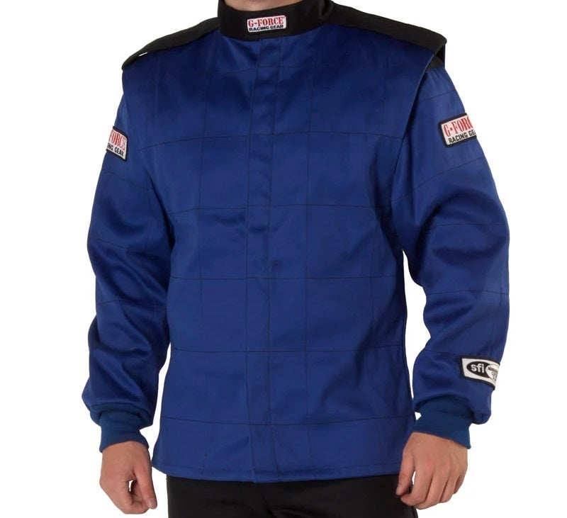 G-Force  Jacket GF125 Child Medium Blue 4126CMDBU