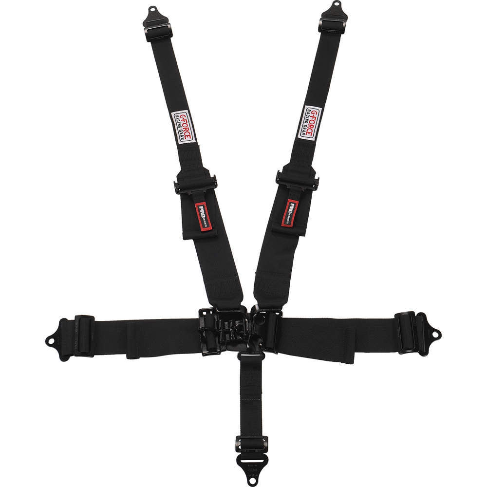 G-Force 5pt Harness L&L HNR Indiv PD SFI 16.1 MPN GFR6600BK