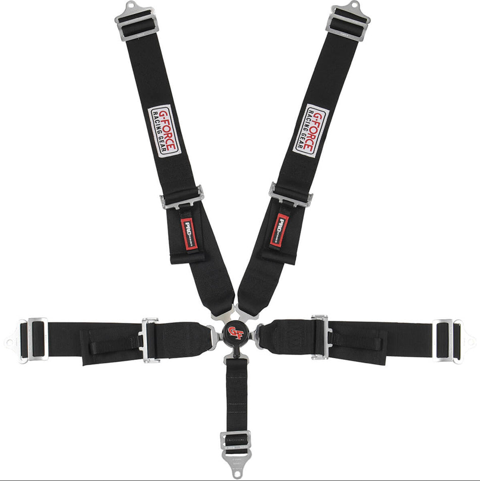 G-Force Indivd. Shoulder Harness Pull-Down C/L Pro Series MPN GFR7000BK