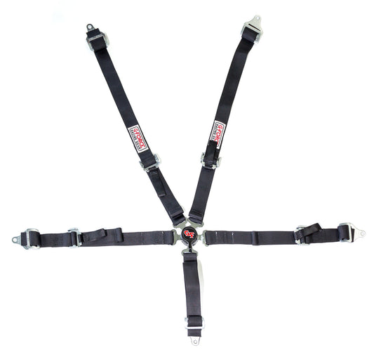 G-Force Harness Camlock Junior Black 5-pt MPN GFR7460BK