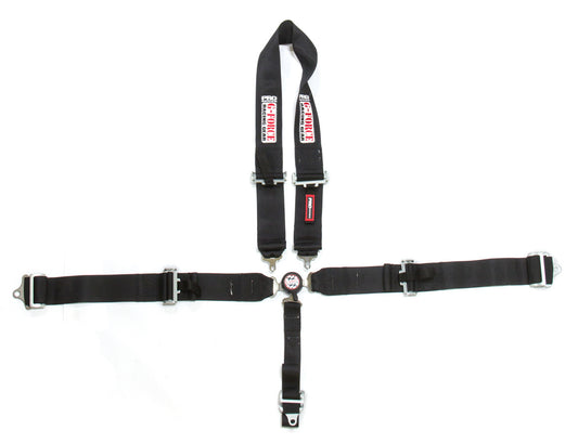 G-Force U-Type Harness Camlock Black 5pt Pro Series MPN GFR7543BK