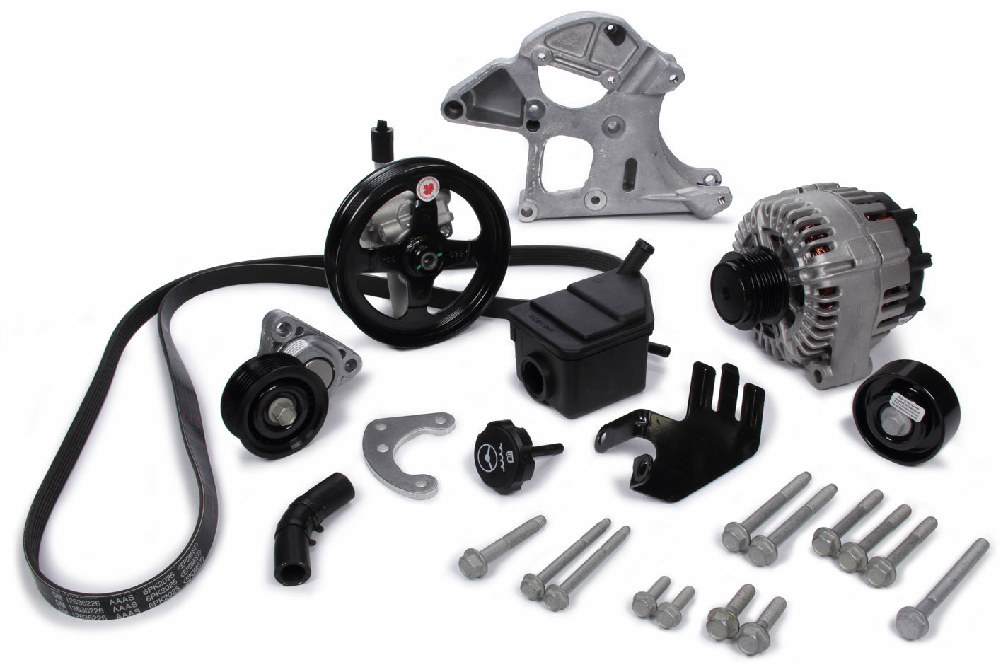 Chevrolet Performance LS Deluxe Serpentine Drive Kit w/o AC MPN GMP19421445 For GM LS-Series