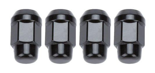 Gorilla  4 Lugnuts Acorn Bulge 1/2 Black 41187BCB