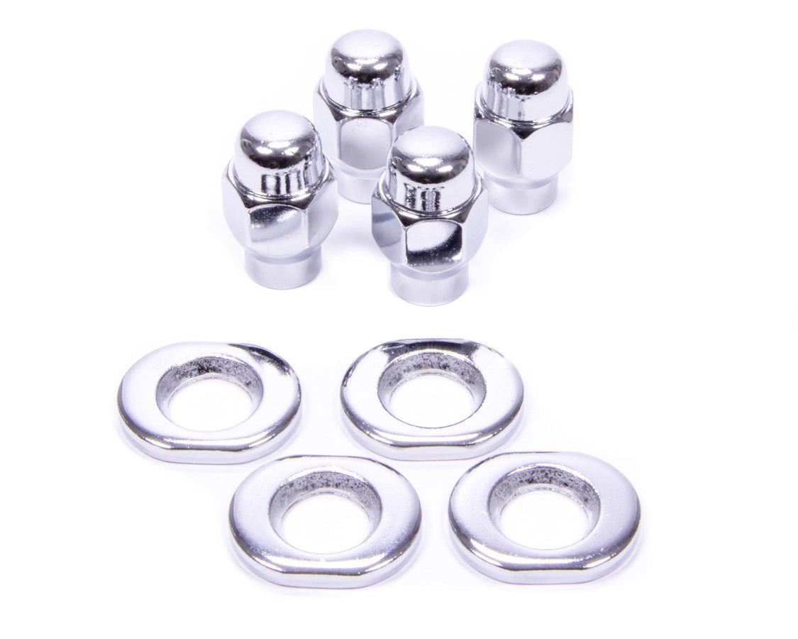 Gorilla   4 Lugnuts ET Style Conic al Seat 1/2  GOR68187B