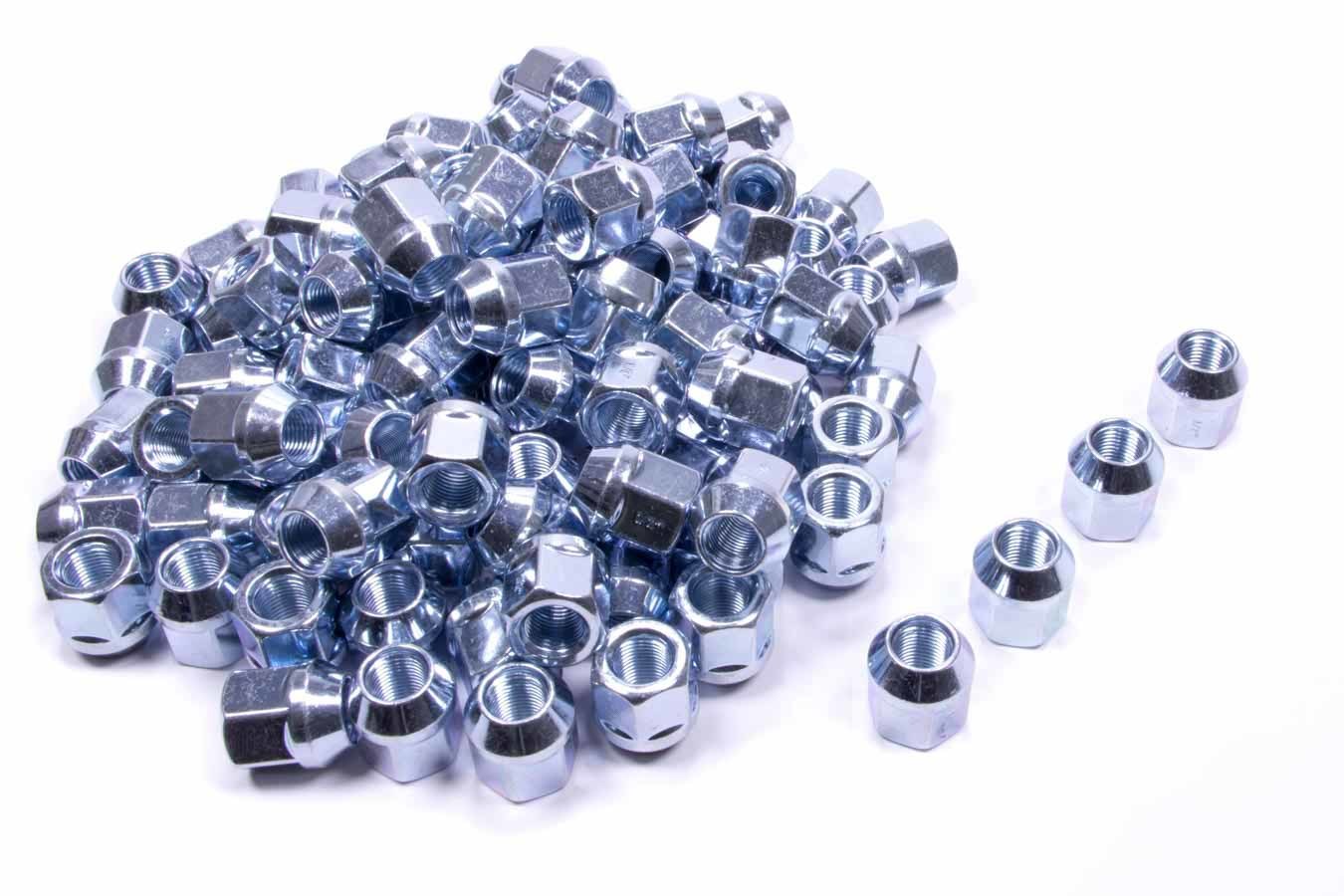 Gorilla  100 Lugnuts 1/2 Acorn Bulge Open End 90088