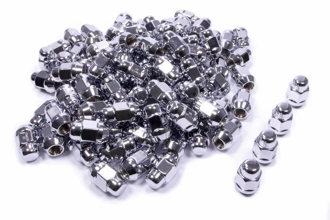 Gorilla  100 Lugnuts 12mm x 1.50 Acorn Bulge 13/16 Hex 91138HT