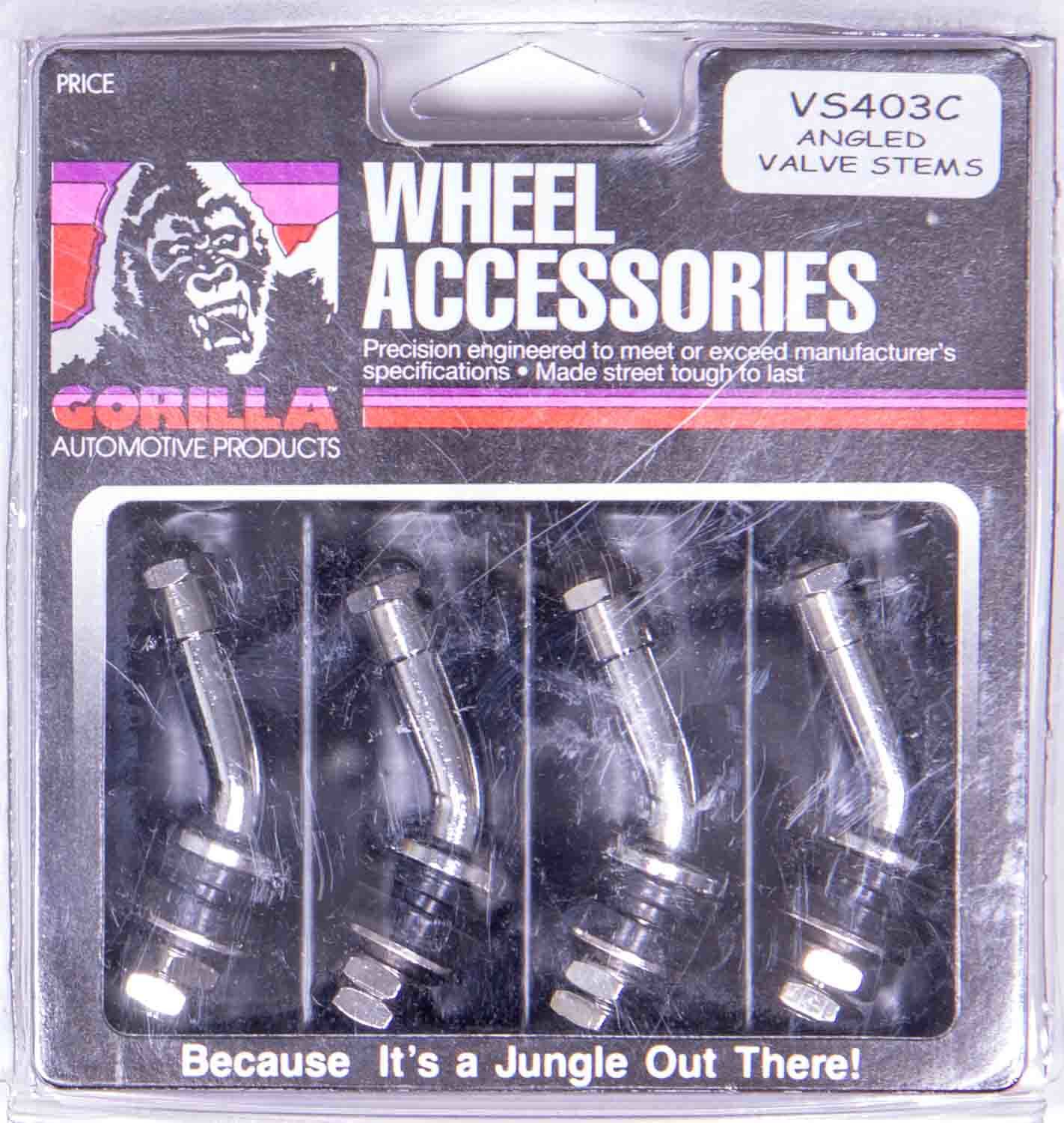Gorilla  Angle Valve Stems 4 Pack  VS403C
