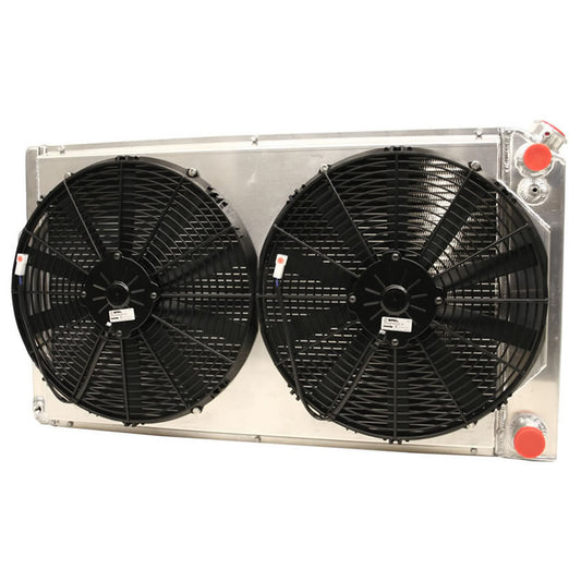 Griffin Radiator Combo Unit GM A & F Body LS w/o Trans MPN GRICU00009LS For GM LS-Series, A-Body, F-Body 1964-69
