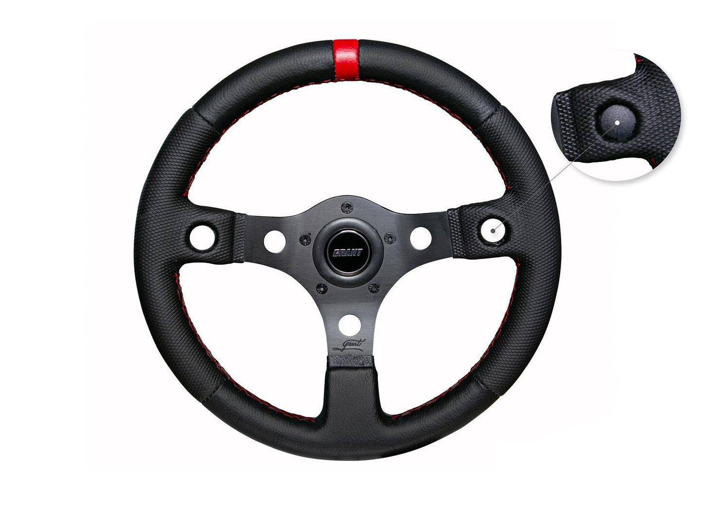 Grant  Racing Steering Wheel Red Top Marker 1079