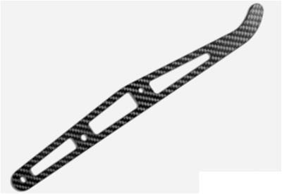 Grant Carbon Fiber 8.5in Parac hutte Handle MPN GRT250