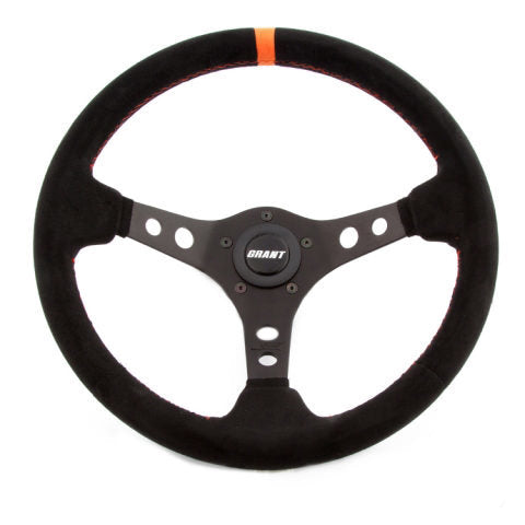 Grant   Suede Racing Steering Wheel w/Center Marker  GRT699