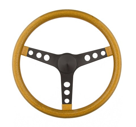 Grant  Steering Wheel Mtl Flake Gold/Spoke Blk 15 8477