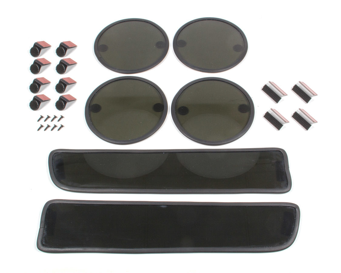 G.T. Styling  Vette 84-90 Turn/Tail w/ Rubber Blackout (6) pcs GT039R