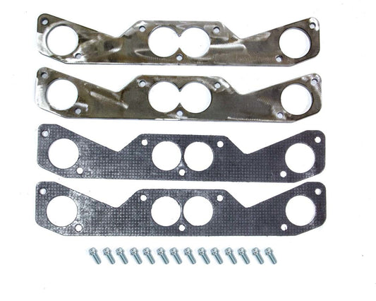 Hedman SB Chevy 2in Flanges Round Port Outer Flange MPN HED10055 For Chevy