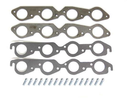Hedman  BB Chevy 2.125in Flanges Round Port 10100