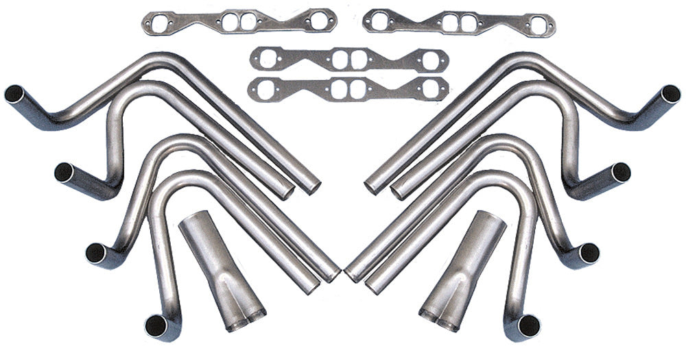Hedman 2in. SBC Weld Up Kit- 3.5in. Weld On Collector MPN HED65642 For Chevy