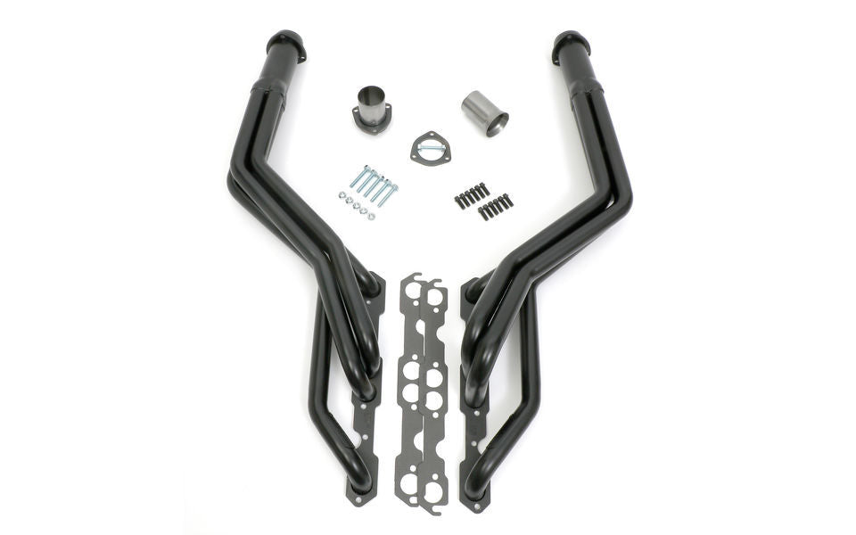 Hedman S-10 SBC Swap Header Long Tube Uncoated MPN HED69030 For GM Truck 1982-2004