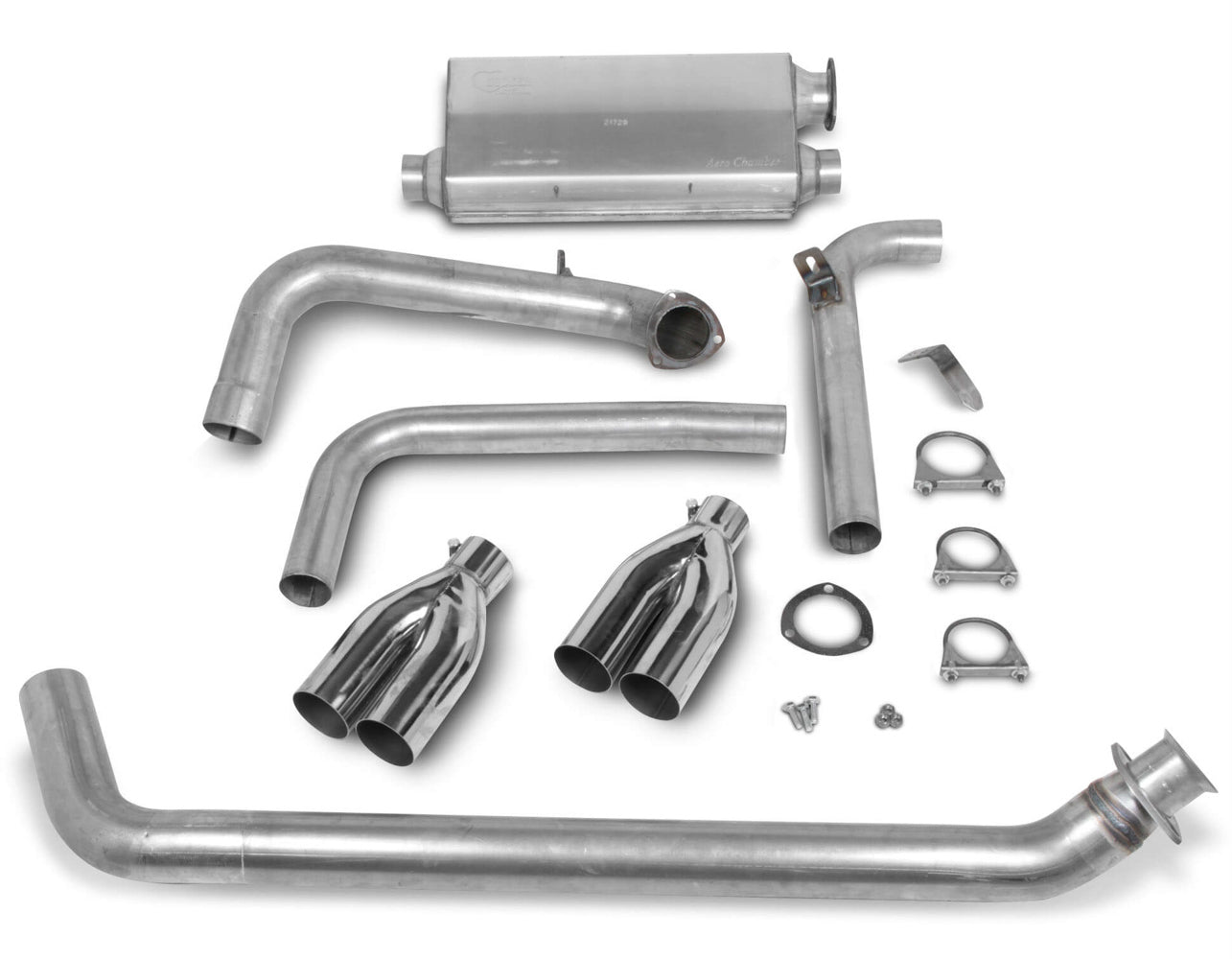 Hooker Cat-Back Exhaust Kit - 83-92 Camaro/Firebird MPN HKR16820 For GM F-Body 1983-92