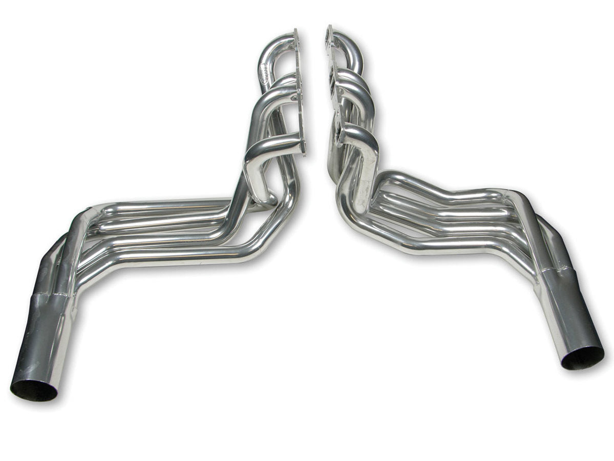 Hooker Coated S/C Headers - SBC 63-82 Vette- Side-Mnt. MPN HKR2224-1 For Chevy Corvette, Ram 1963-82