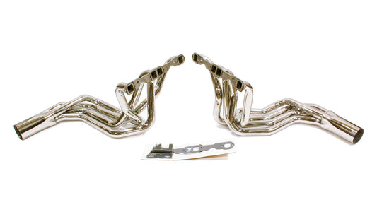 Hooker SBC S/S S/C Headers 63-82 Vette- Side Mount MPN HKR2224-3 For Chevy Corvette 1963-82