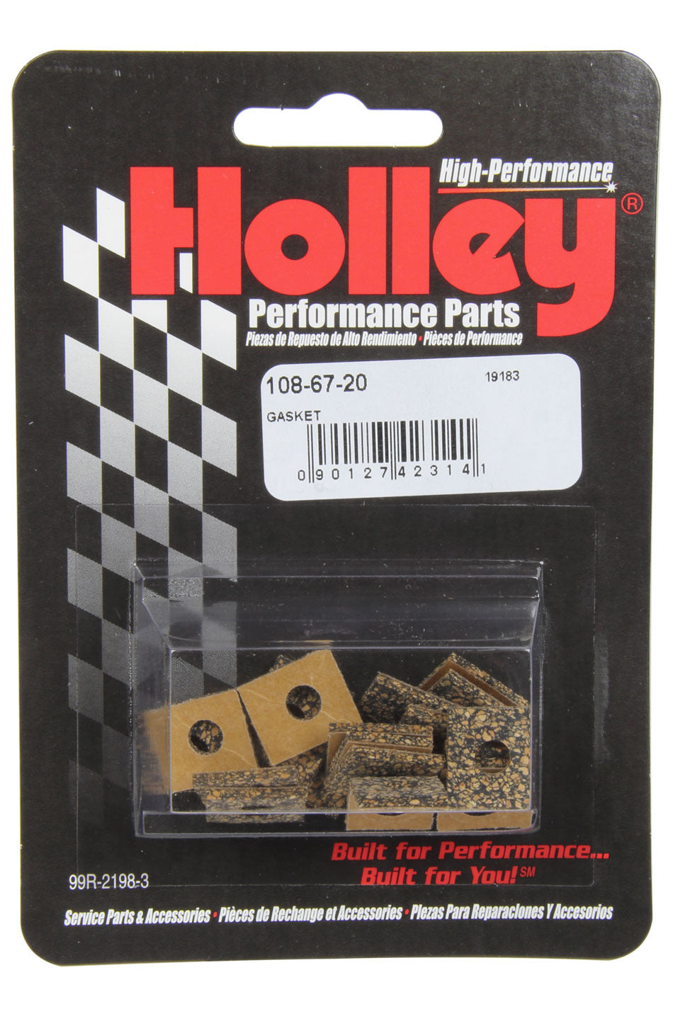 Holley Cork Vacuum Passage Gskt MPN HLY108-67-20