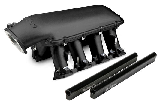 Holley GM LS Hi-Ram Intake System EFI 105mm LS1/2/6 MPN HLY300-123BK For GM LS-Series, Ram