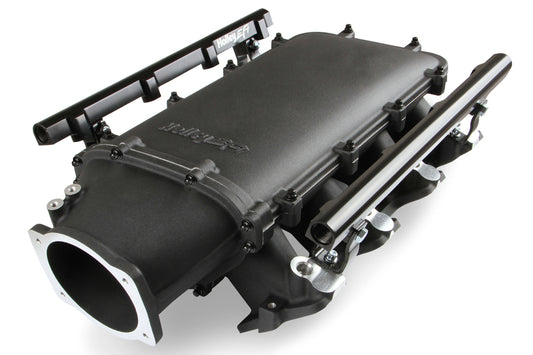 Holley Lo-Ram Intake Manifold Kit LS1/LS2/LS6 Frt Feed MPN HLY300-621BK For GM LS-Series, Ram