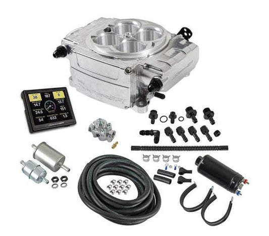 Holley Sniper 2 EFI Master Kit Polished wo/PDM MPN HLY550-510-3XK