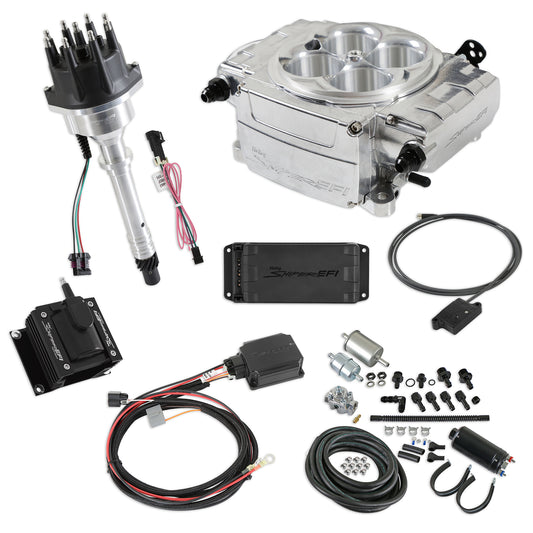 Holley  Sniper 2 EFI Bundle Kit SBC Polished 550-510-BPK-SBC