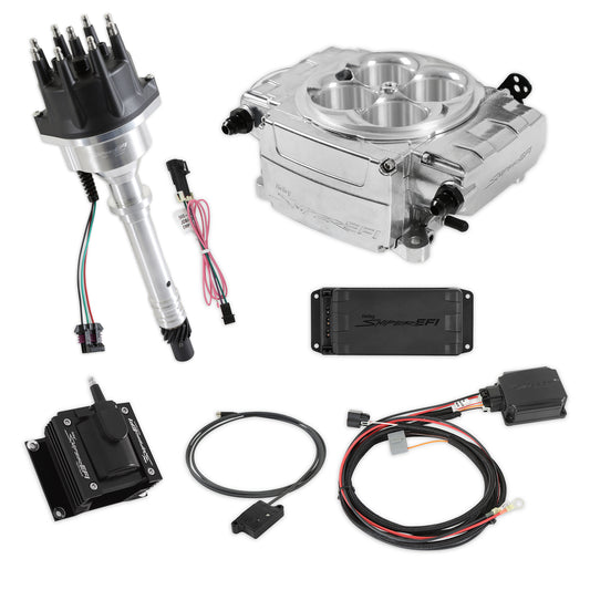 Holley  Sniper 2 EFI Bundle Kit SBC Polished 550-510-BPX-SBC