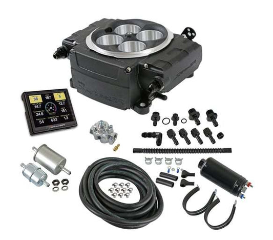 Holley   Sniper 2 EFI Master Kit Black wo/PDM  HLY550-511-3XK