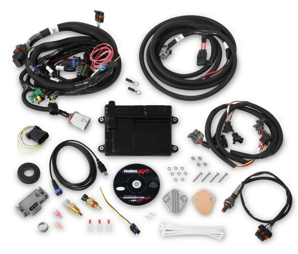 Holley HP ECU & Harness - Ford MPFI NTK MPN HLY550-606N For Ford