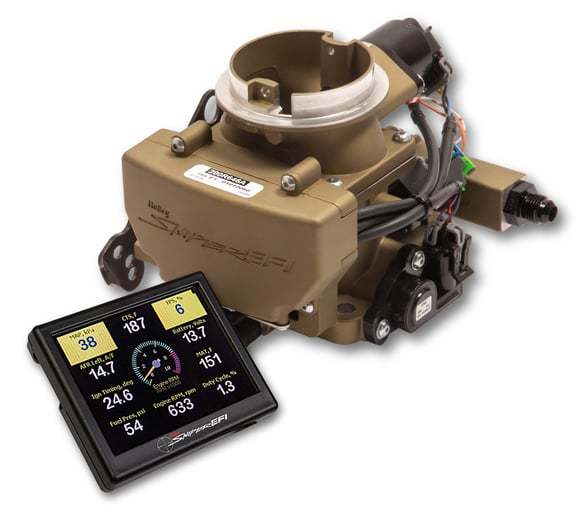 Holley Sniper EFI 2GC Small Bore Classic Gold MPN HLY550-866