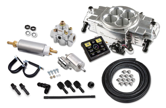 Holley Sniper EFI Stealth 4150 Shiny Finish Master Kit MPN HLY550-870K Stealth