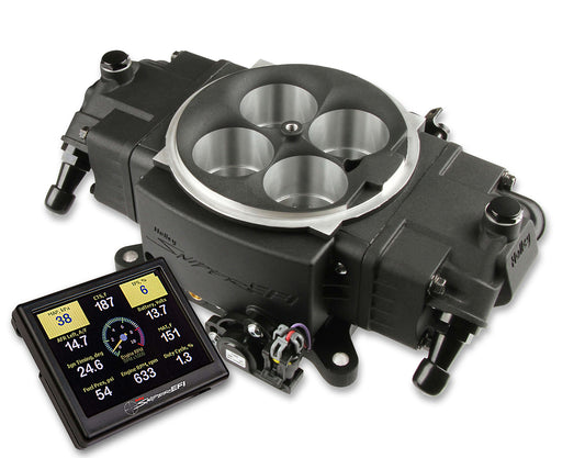 Holley Sniper EFI Stealth 4150 Black Finish MPN HLY550-871 Stealth