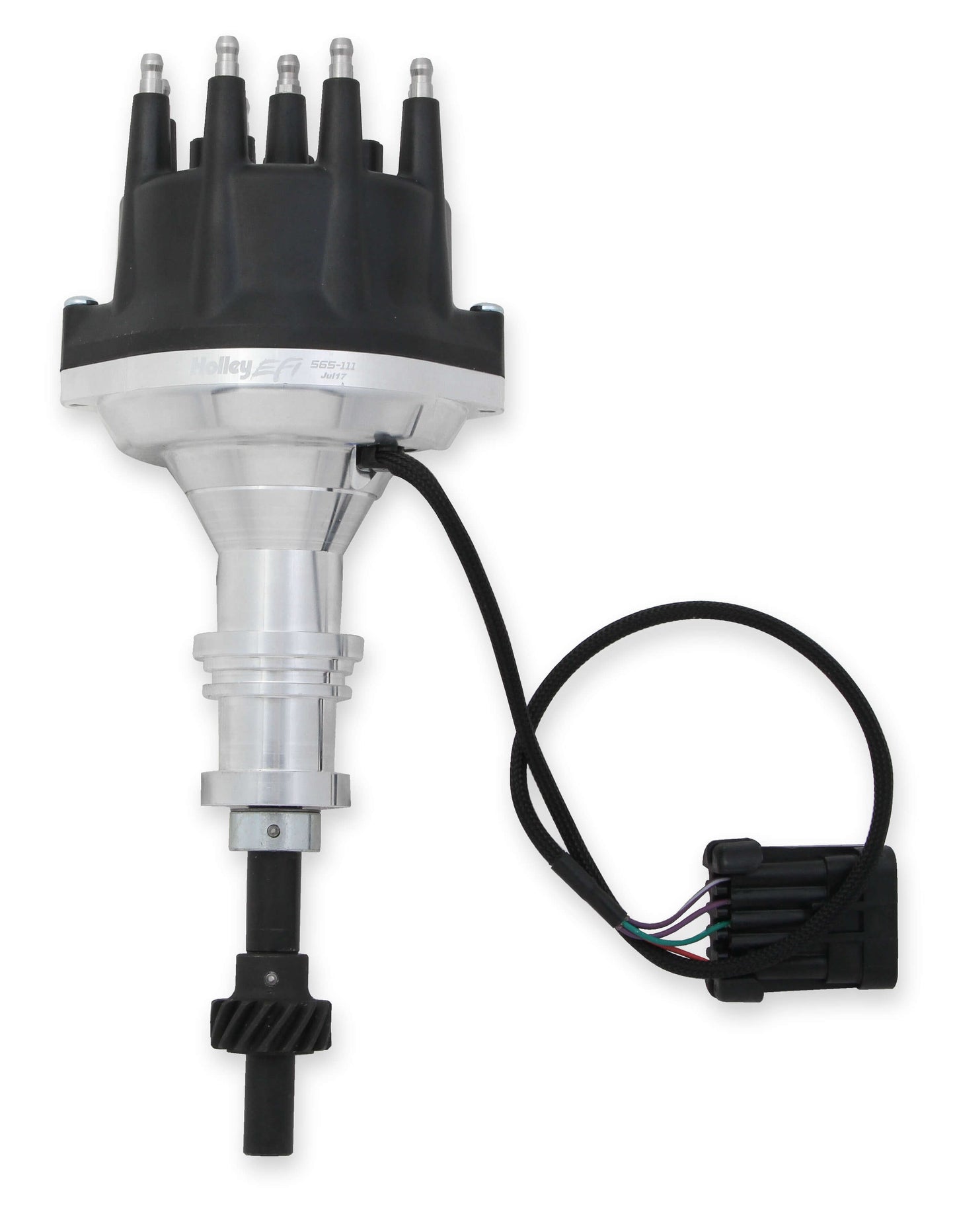 Holley Dual Sync Distributor SBF 351W Low Profile MPN HLY565-111 For Ford Ram