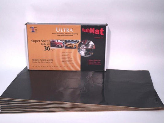 Hushmat Super Bulk Kit Contains (9) 18in x 32in Black MPN HMT10800