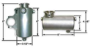 Howe Vertical Surge Tank Clamp On 1.75in MPN HOW342410