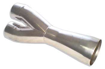 Howe 2 Into 1 3.5in. to 5in. Y-Pipe MPN HOWH2021